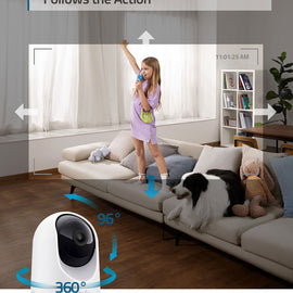 EUFY 2K INDOOR PT CAMERA WITH AI