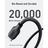 Anker 544 Usb-C To Usb-C Cable Bio-Based 3Ft Black