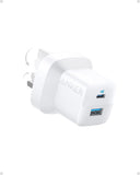 Anker 323 Charger 33W 3ft C-L bundle White