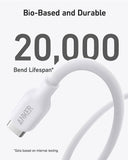 Anker 542 USB-C to Lightning Cable Bio-Based B2B - UN White