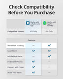 Eufy Smart Tracker Card Black