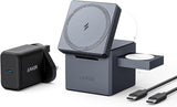 Anker 3-In-1 Cube With Magsafe Gray