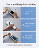 Anker Screen Printing High-Definition Mobile Phone Tempered ShieldX Glass Kit Iphone 16 Pro Max