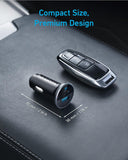 Anker 323 Car Charger 52.5W Black