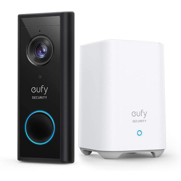 EUFY VIDEO DOORBELL 2K WITH HOMEBASE (BATTERY POWERED)